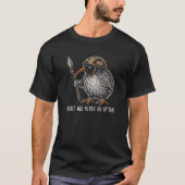 戦術的キーウィ鳥の槍 楽しいヴィンテージ Tシャツ (正面)