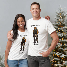 戦術的ストライプなTiger Tシャツの獲得 Tシャツ