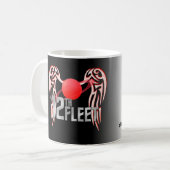 戦術的私は支えます コーヒーマグカップ (正面左)