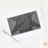 戦術的PSYOPフロント.png 長方形シール (封筒)