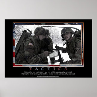 戦術 ポスター