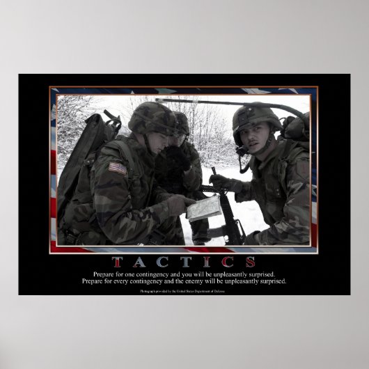 戦術 ポスター (正面)