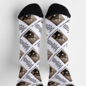 戦話戦のウィリアム・T・シャーマン引用文 ソックス (上部)