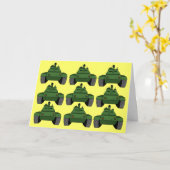 戦車が多い! カード (黄色い花)