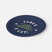 戦車が多い ペーパープレート (アングル)