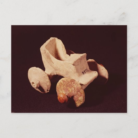 戦車のモデル、紀元前2000-1595 ポストカード (正面)