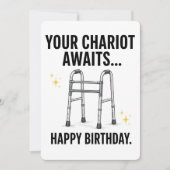 戦車をお待ちしております… お誕生日おめでとうございます！ シーズンカード (正面)