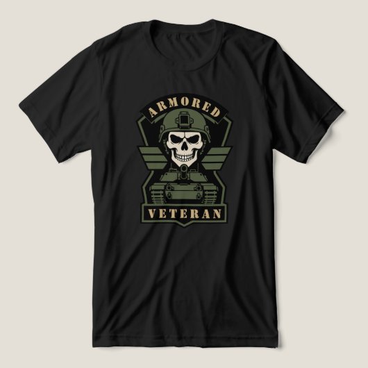 戦車兵ベテラン トライブレンドＴシャツ (デザイン正面)