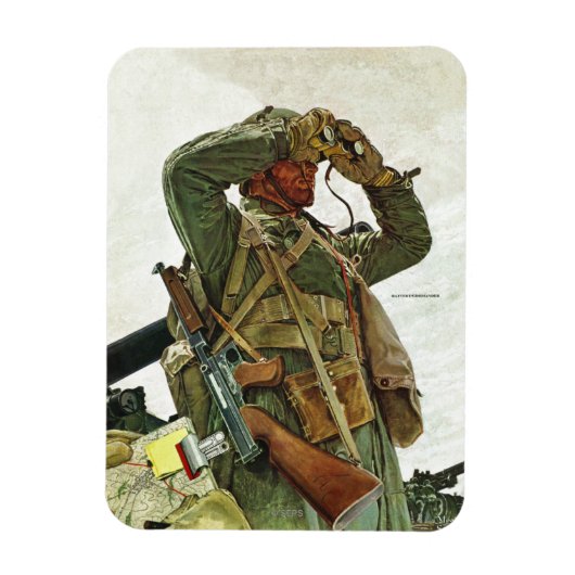 戦車巡視 マグネット (縦)