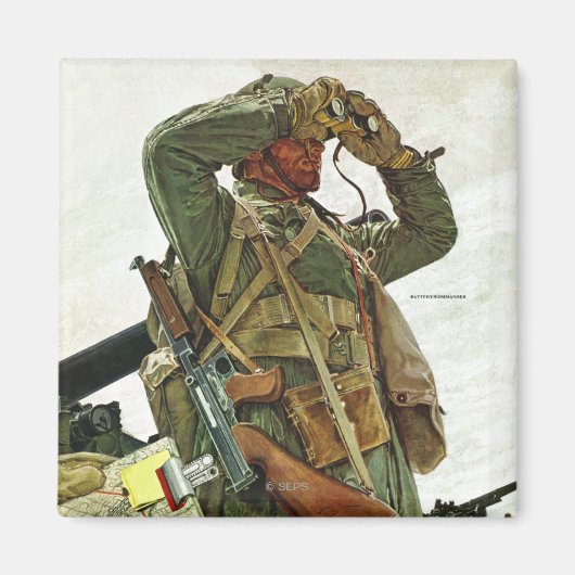 戦車巡視 マグネット (正面)