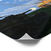 戦車戦 ポスター (角)