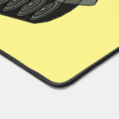 戦車漫画イラストレーション デスクマット (コーナー)