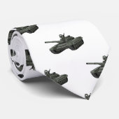 戦車漫画イラストレーション ネクタイ (ロール)