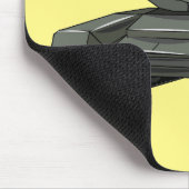 戦車漫画イラストレーション マウスパッド (コーナー)