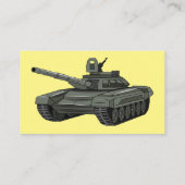 戦車漫画イラストレーション 名刺 (裏面)
