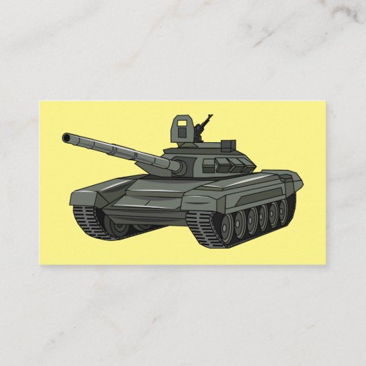 戦車漫画イラストレーション 名刺 (裏面)