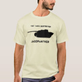 戦車駆逐艦ジャグパンサー、ジャグパンザー、Tシャツ Tシャツ (正面)