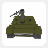 戦車 スクエアシール (正面)
