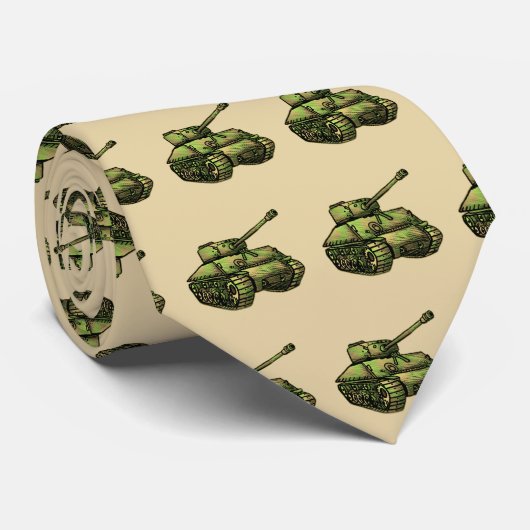 戦車 ネクタイ (ロール)