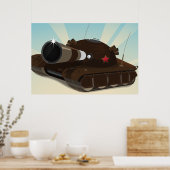 戦車 ポスター (キッチン)