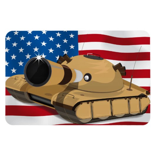 戦車 マグネット (横)