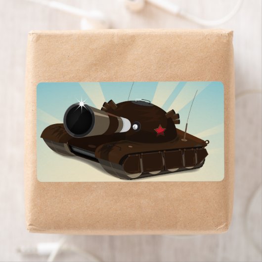 戦車 ラベル (インサイチュ)