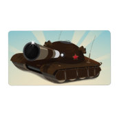 戦車 ラベル (正面)