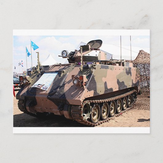 戦車:装甲軍隊車 ポストカード (正面)