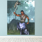 戦闘に備えたケンタウロス キャンバスプリント (インサイチュ (ウッドフロア))