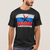 戦闘のサンボのTシャツのロシア人のサンボ Tシャツ (正面)