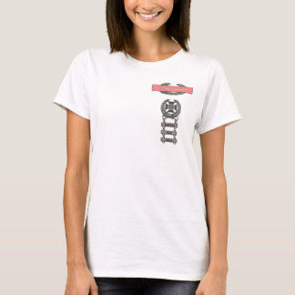 戦闘の台所バッジ Tシャツ