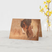 「戦闘の準備」 – グリーティングカード (黄色い花)