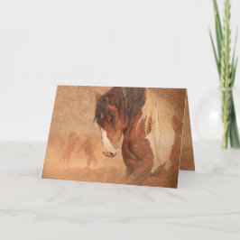 「戦闘の準備」 – グリーティングカード