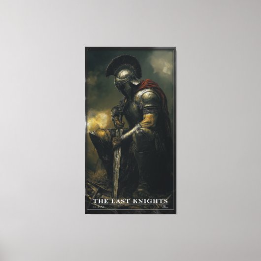 戦闘の終了 キャンバスプリント (正面)