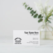 戦闘の行為のバッジ 名刺 (スタンド正面)