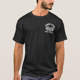 戦闘の行為のバッジ Tシャツ