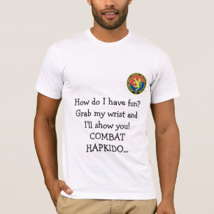 戦闘のHapkidoのワイシャツ Tシャツ