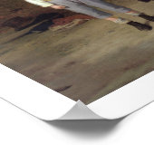 戦闘は中断され、1815年～16年 ポスター (角)