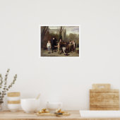 戦闘は中断され、1815年～16年 ポスター (キッチン)