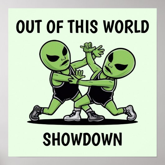 戦闘エイリアン ポスター (正面)