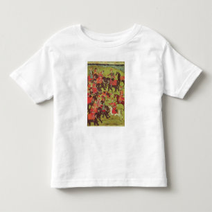 戦闘シーン トドラーTシャツ