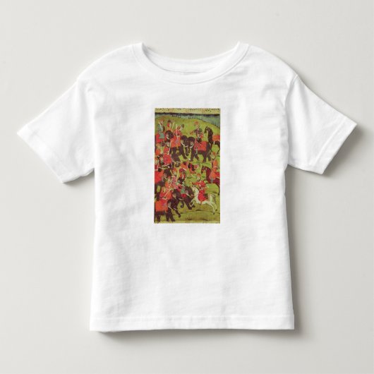 戦闘シーン トドラーTシャツ (正面)