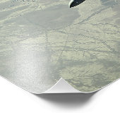 戦闘パトロール中の米空軍B-1Bランサー フォトプリント            (角)