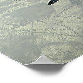 戦闘パトロール中の米空軍B-1Bランサー ポスター (角)