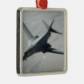 戦闘パトロール中の米空軍B-1Bランサー メタルオーナメント (右)