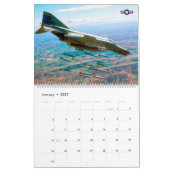 戦闘ファントム – 米国軍隊F-4 PHANTOM カレンダー (1月 2027)