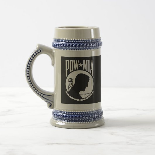 戦闘中行方不明 (POW MIA) ビールジョッキ (左)