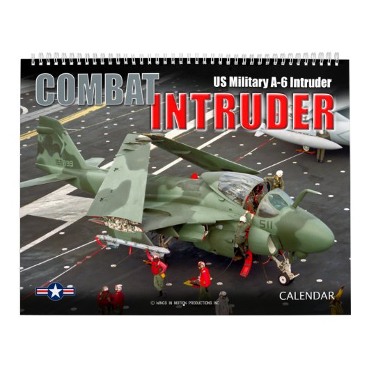 戦闘侵入者 – A-6侵入者 カレンダー (カバー)