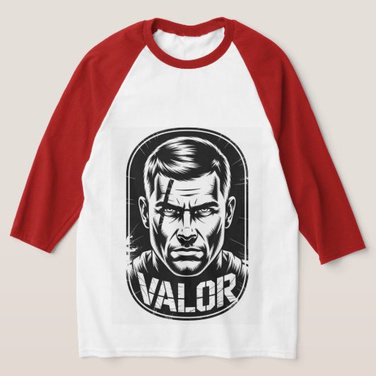 戦闘司令部擦り切れたTシャツグラフィック Tシャツ (レイダウン)