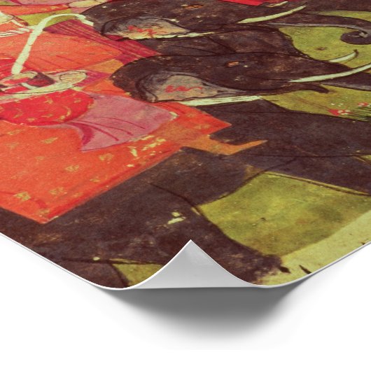 戦闘場面 ポスター (角)